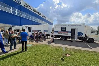 В Гусеве второй день работники нескольких компаний технополиса...