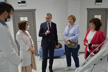 Делимся опытом. Сегодня в нашем отделении углубленной диспансеризации побывали представители ТФОМС Свердловской области.