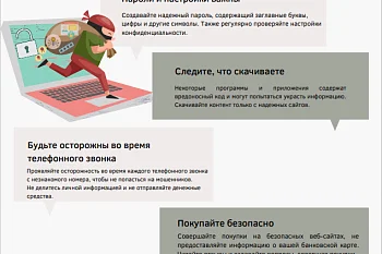 Правила по соблюдению кибербезопасности!