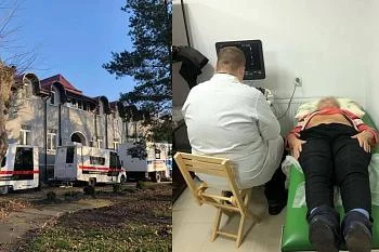 Отделение выездной диагностики провело скриниг постояльцев пансионата "Варежкино"