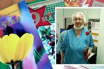 В ЦГКБ накануне 9 мая поздравили ветеранов, участников боевых действий