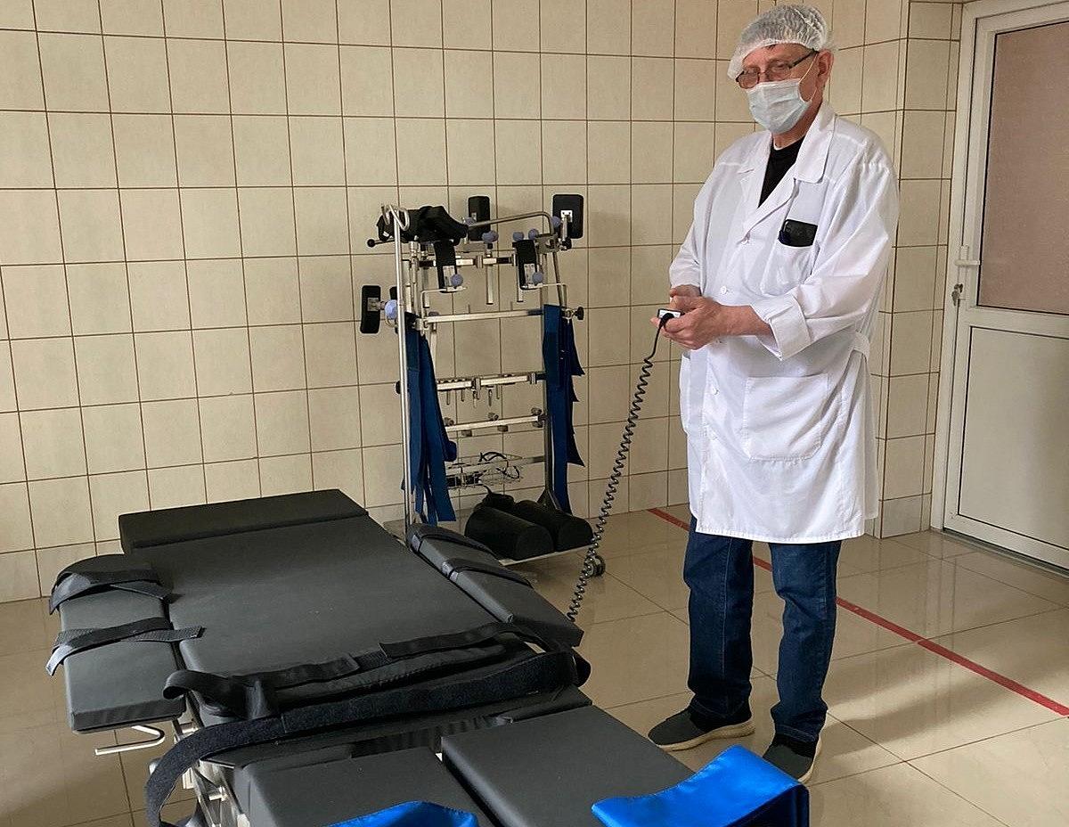 В Неманскую больницу приобретен новый операционный стол